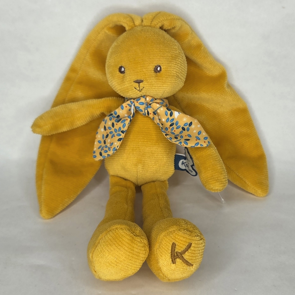 Kaloo Plush Bunny with Patterned Scarf